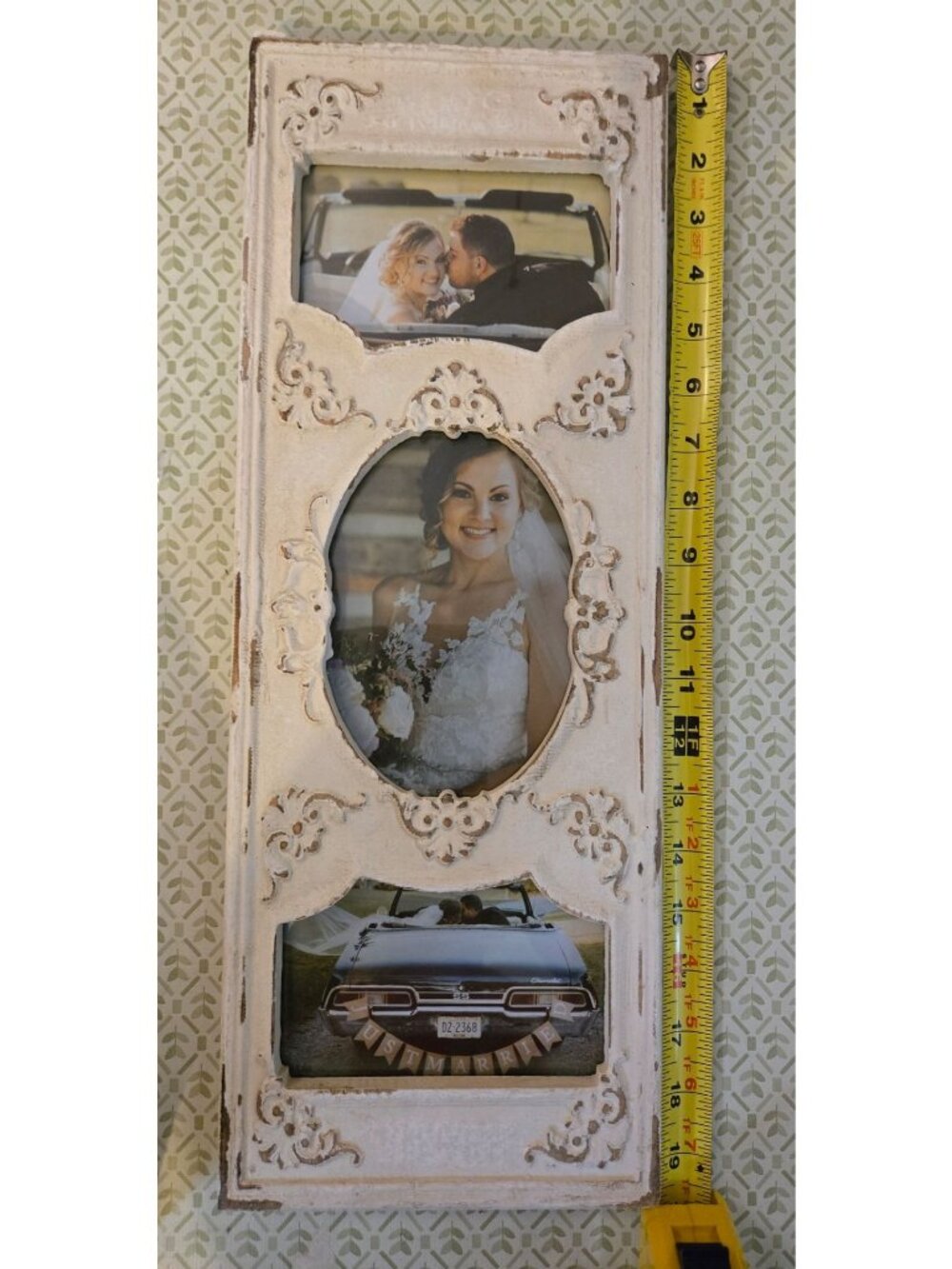 Farmhouse antique finish frame